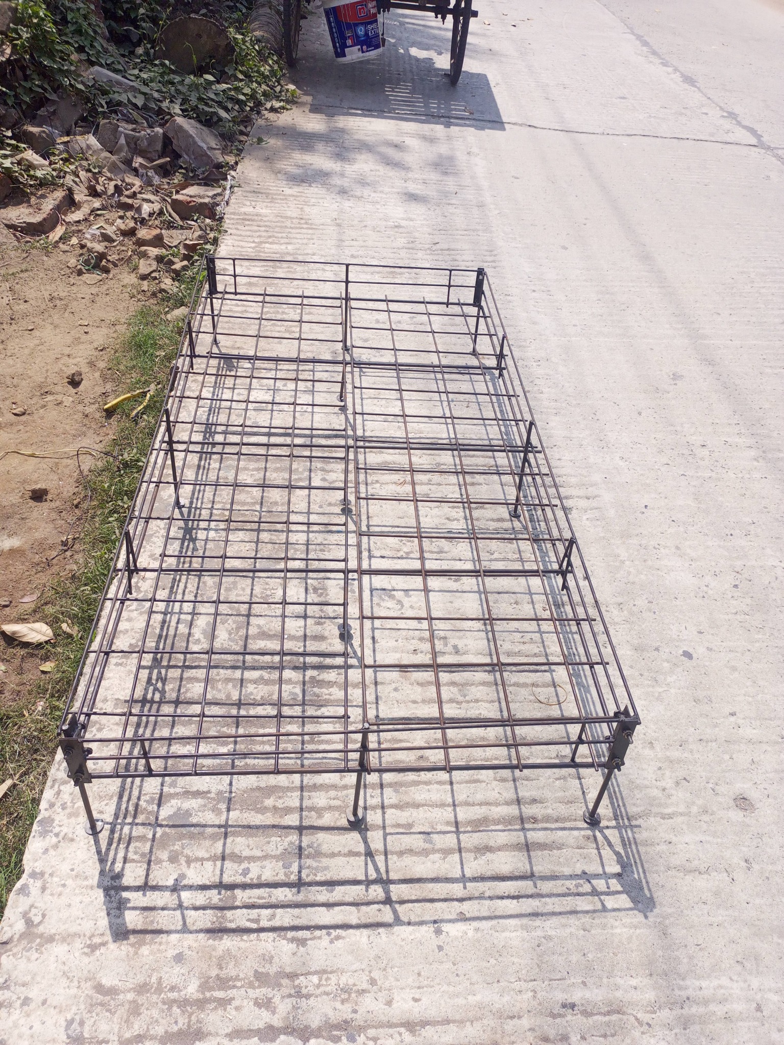 Rooftop farming grow bed from Shekor Projukti